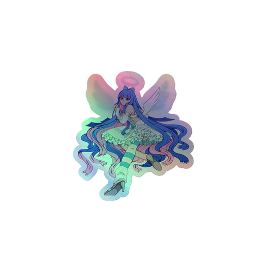 Crude Angel Holographic stickers